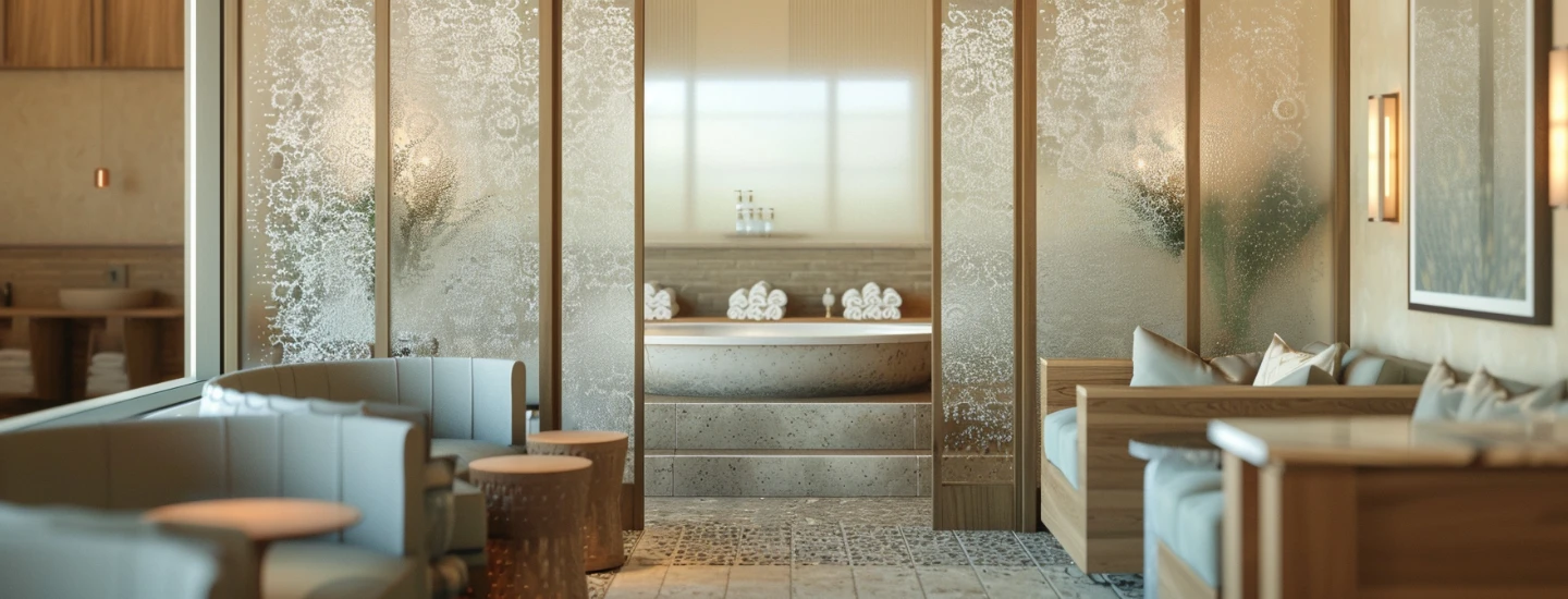 Pellicola Privacy per Centri benessere