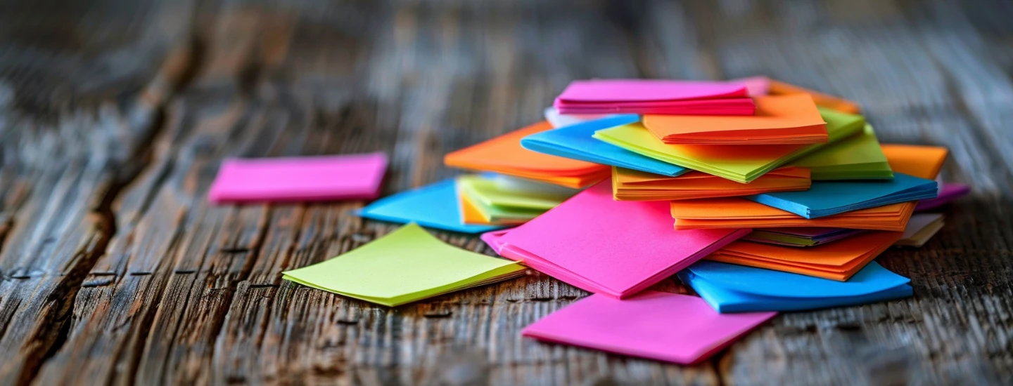 block notes e sticker - sticker colorati