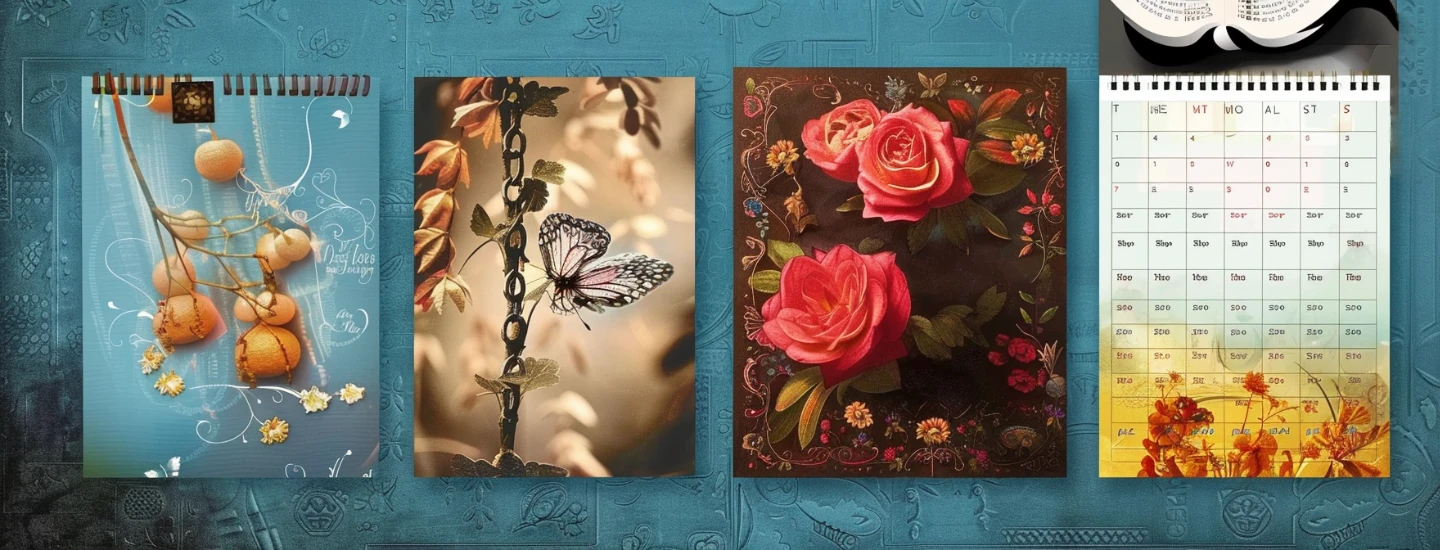 calendari con design e forme personalizzate