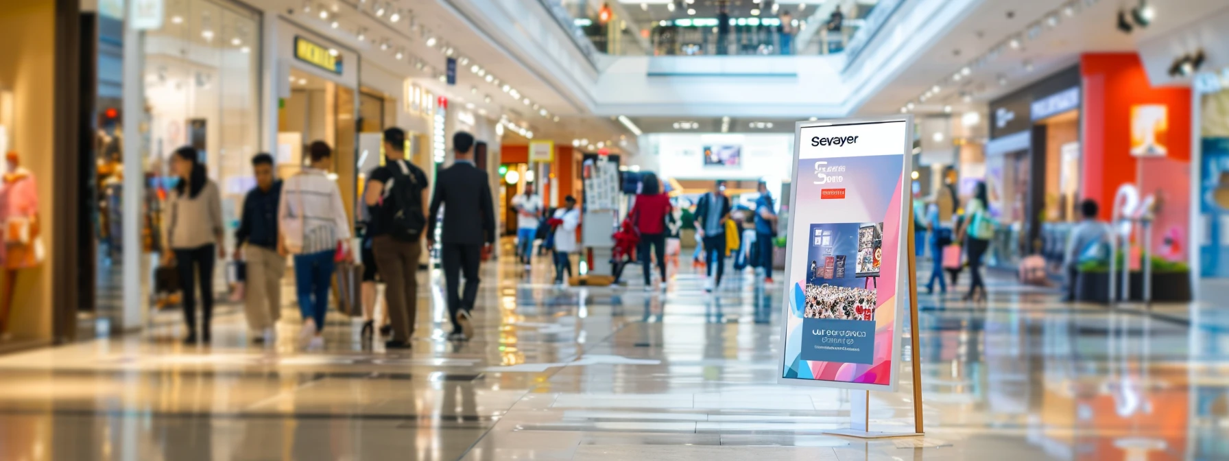 cavalletti - cavalletti dentro centro commerciale