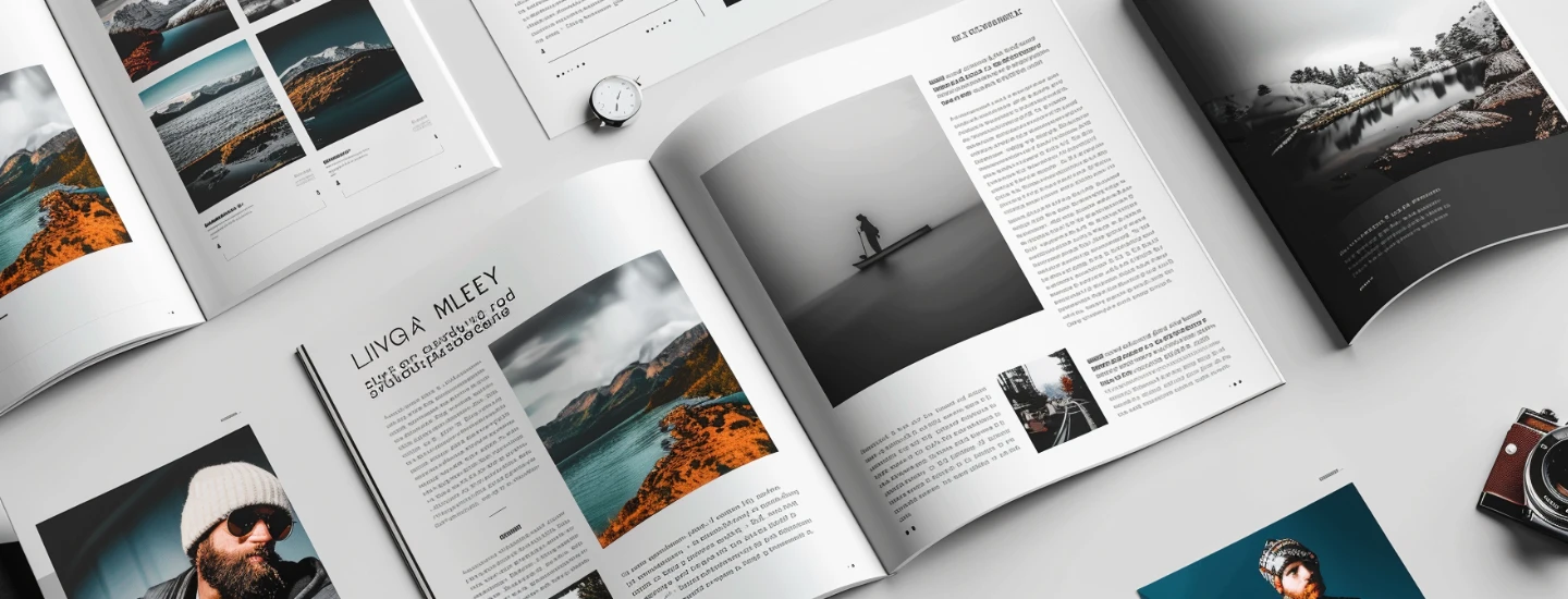 servizi grafica - design per riviste e cataloghi